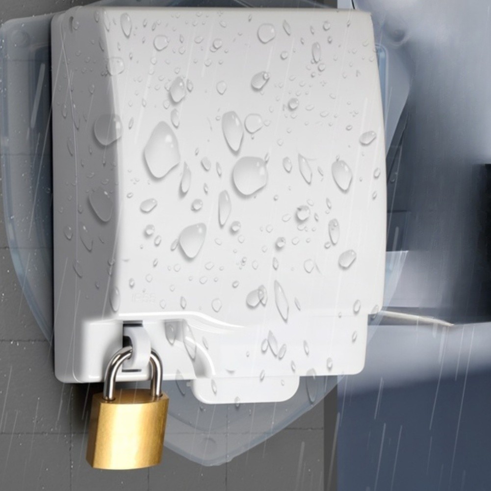 Lockable Waterproof Box Harsh Environment Ready Clear Visibility Cover