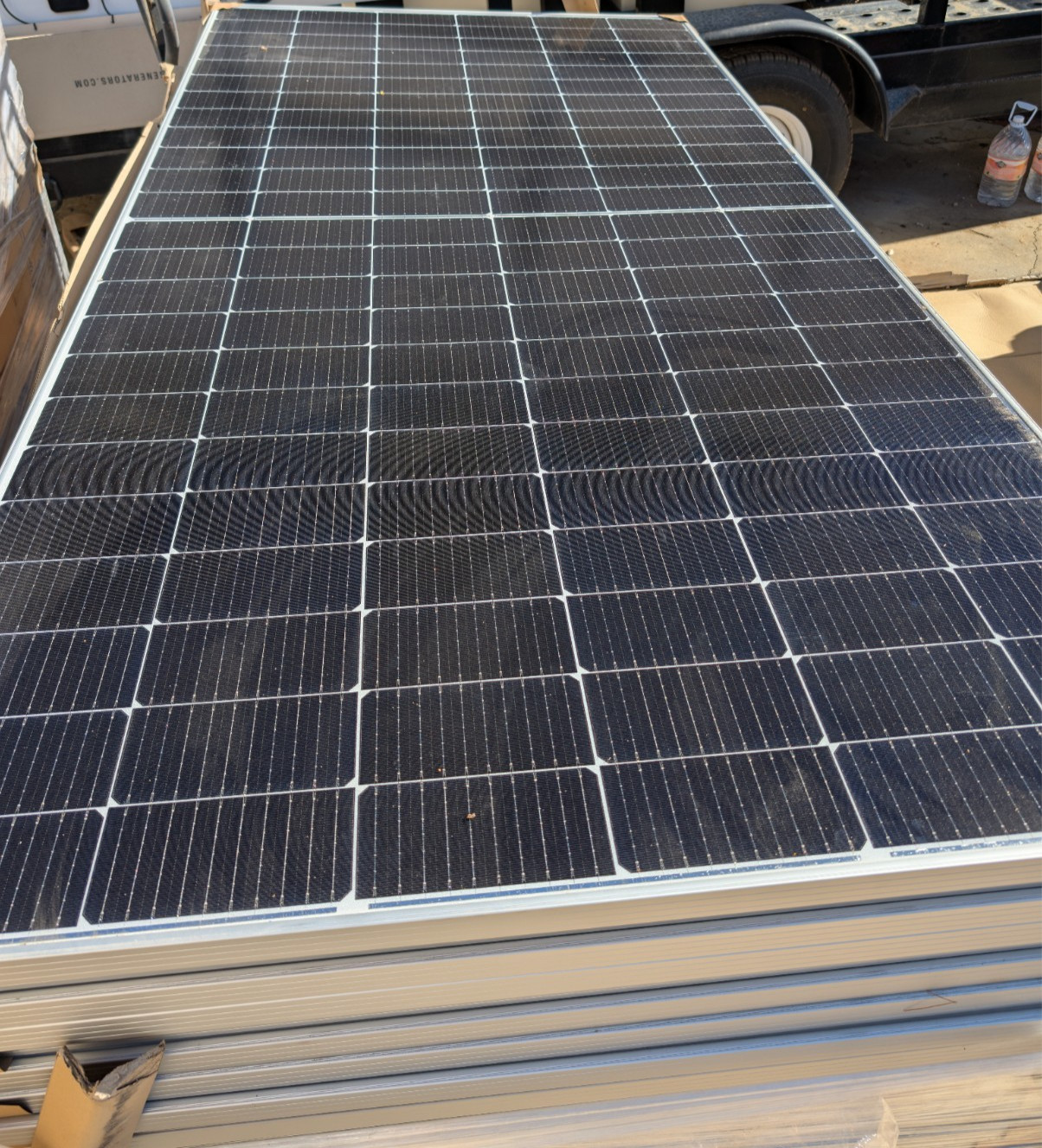 NEW ET Solar panel 545W Bifacial 144Cell NO DAMAGE 100%