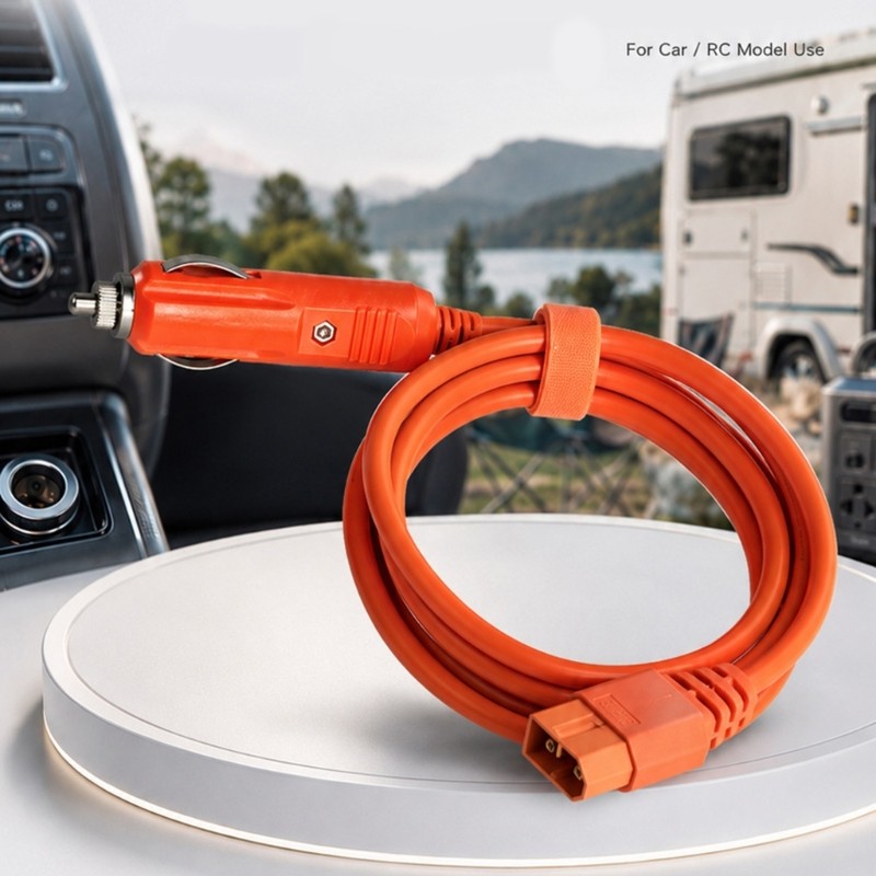 150/300cm XT60i Female Car Outlet Charging Cable for Battery Unit Daily Use