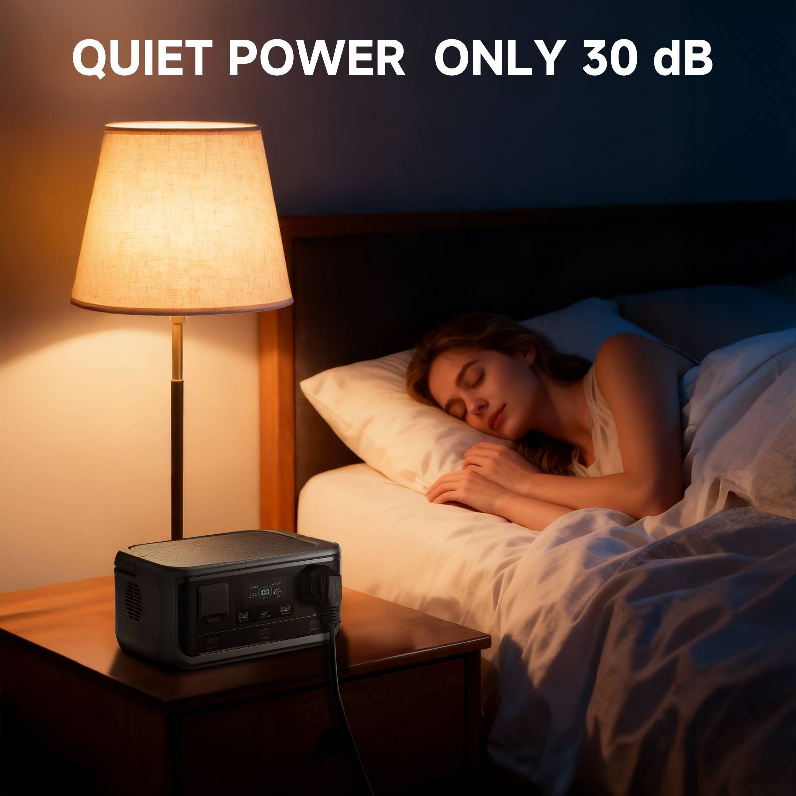 ALLPOWERS 299Wh 600W Portable Power Station Solar Generator Backup For Camping