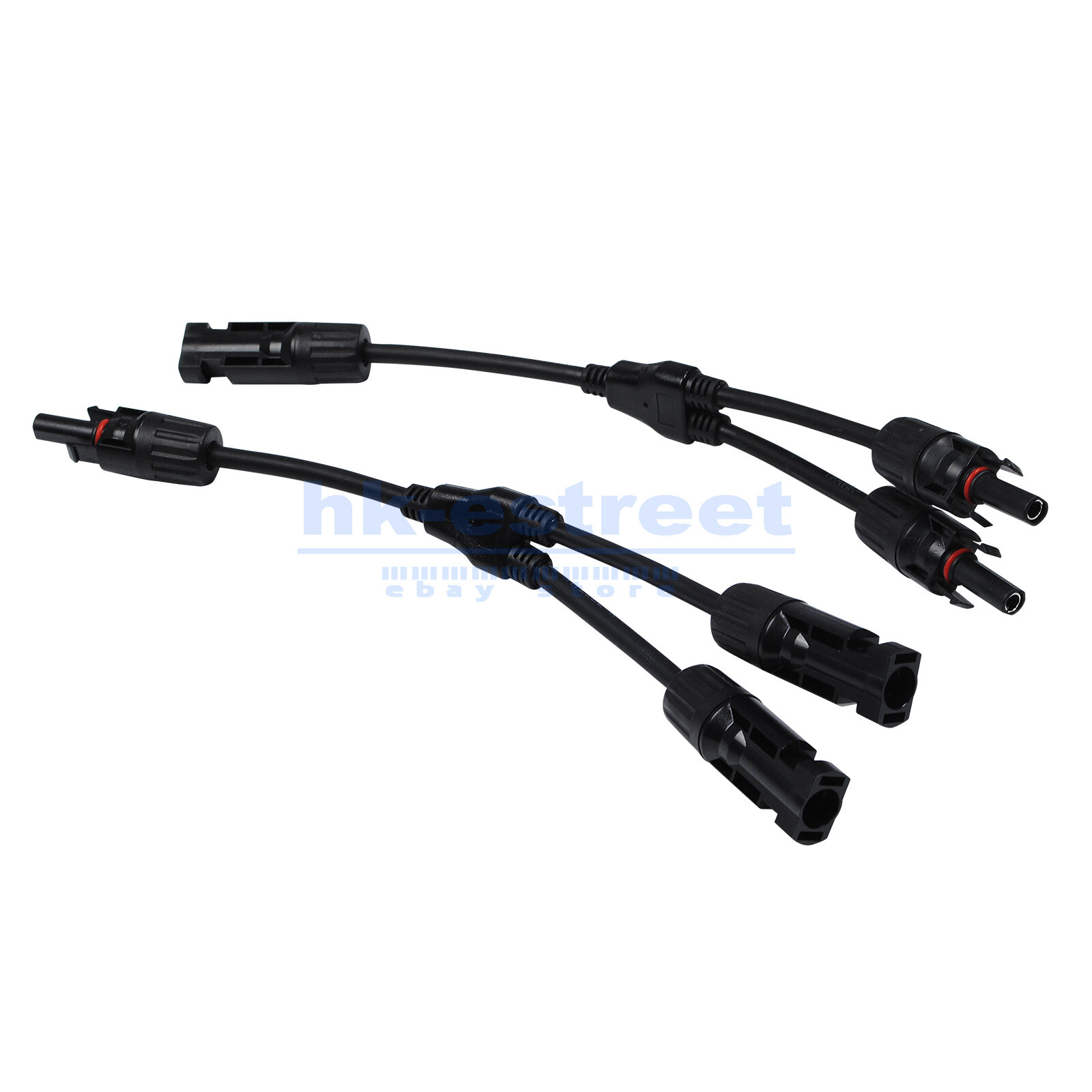 Solar Panel Y Branch Cable Connection Waterproof Adapter Connector Extension