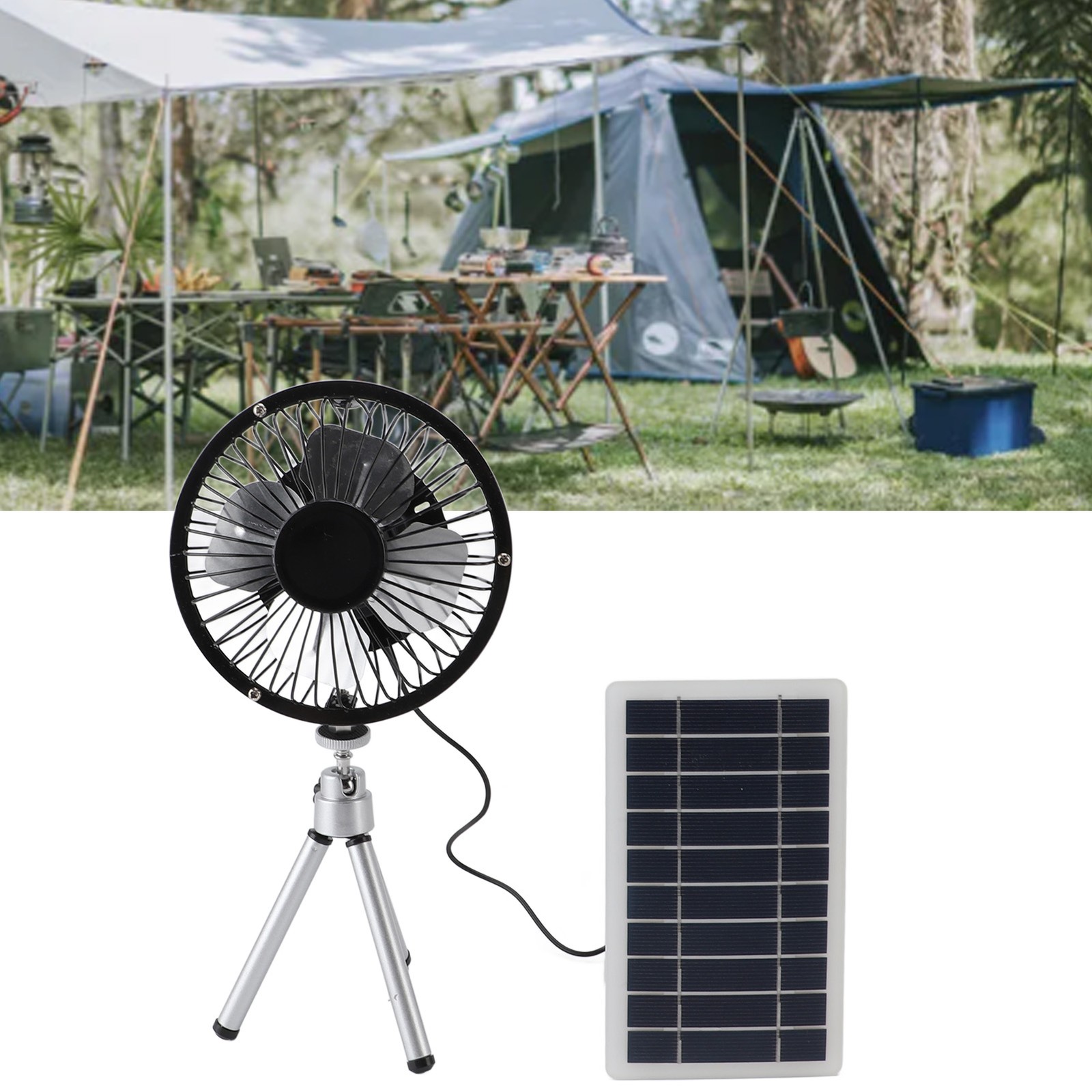 10W Solar Panel Ventilator Fan Kit For Greenhouses Premium