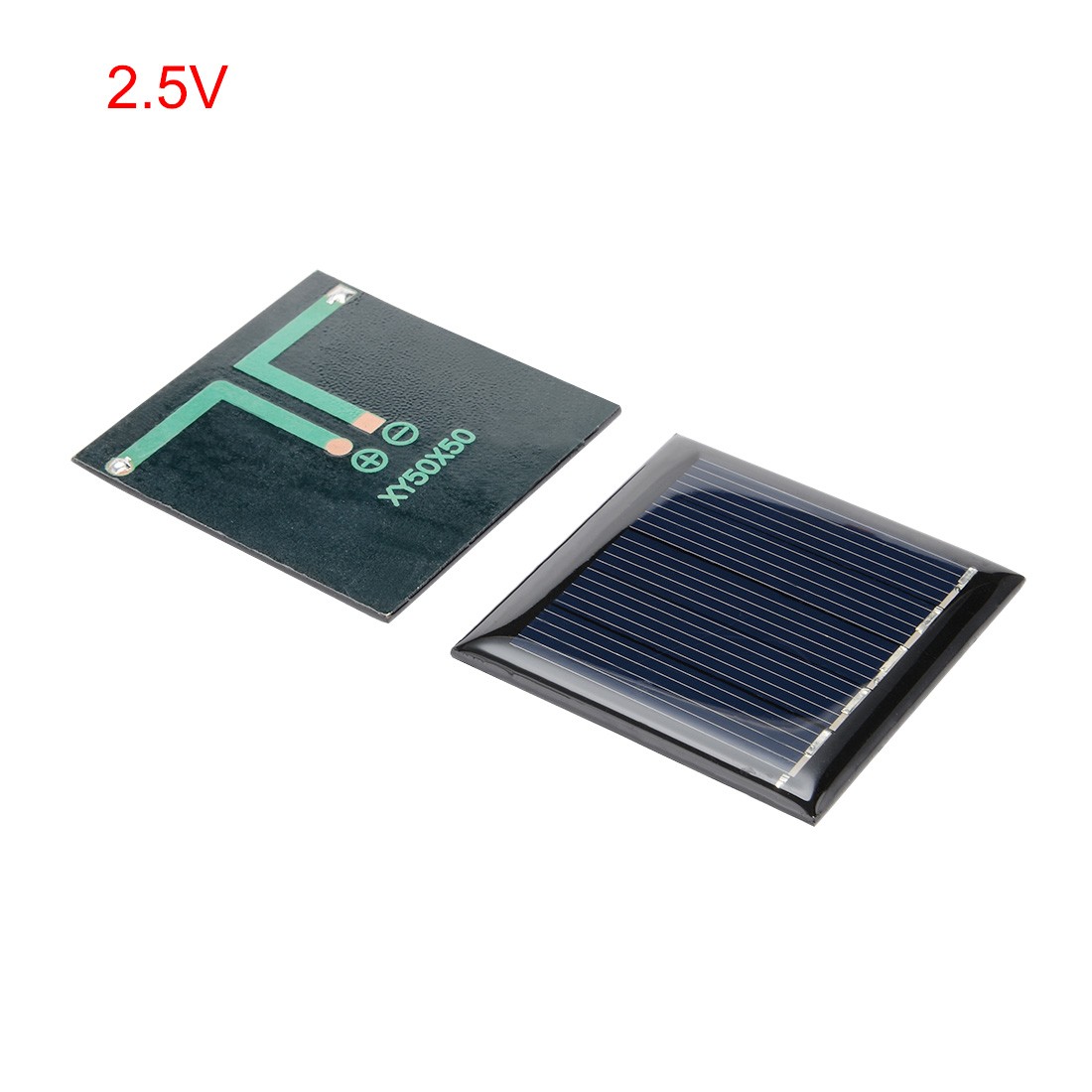 5pcs 2.5V 100mA Poly Mini Solar Cell Panel Module DIY for Light Charger