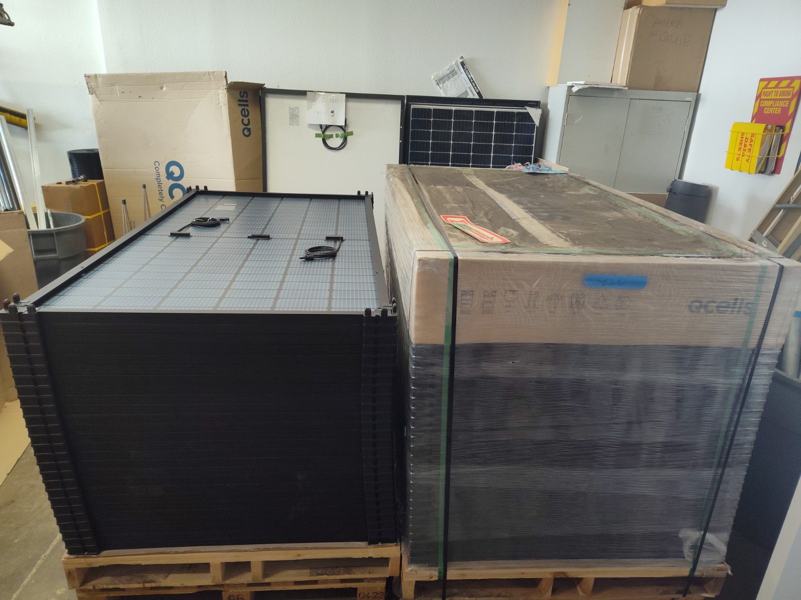 NEW Bi-Facial 400 watt Hanwha QCELLS Q.Peak Duo BLK ML-G10+/t 400, 41.1″ x 74″