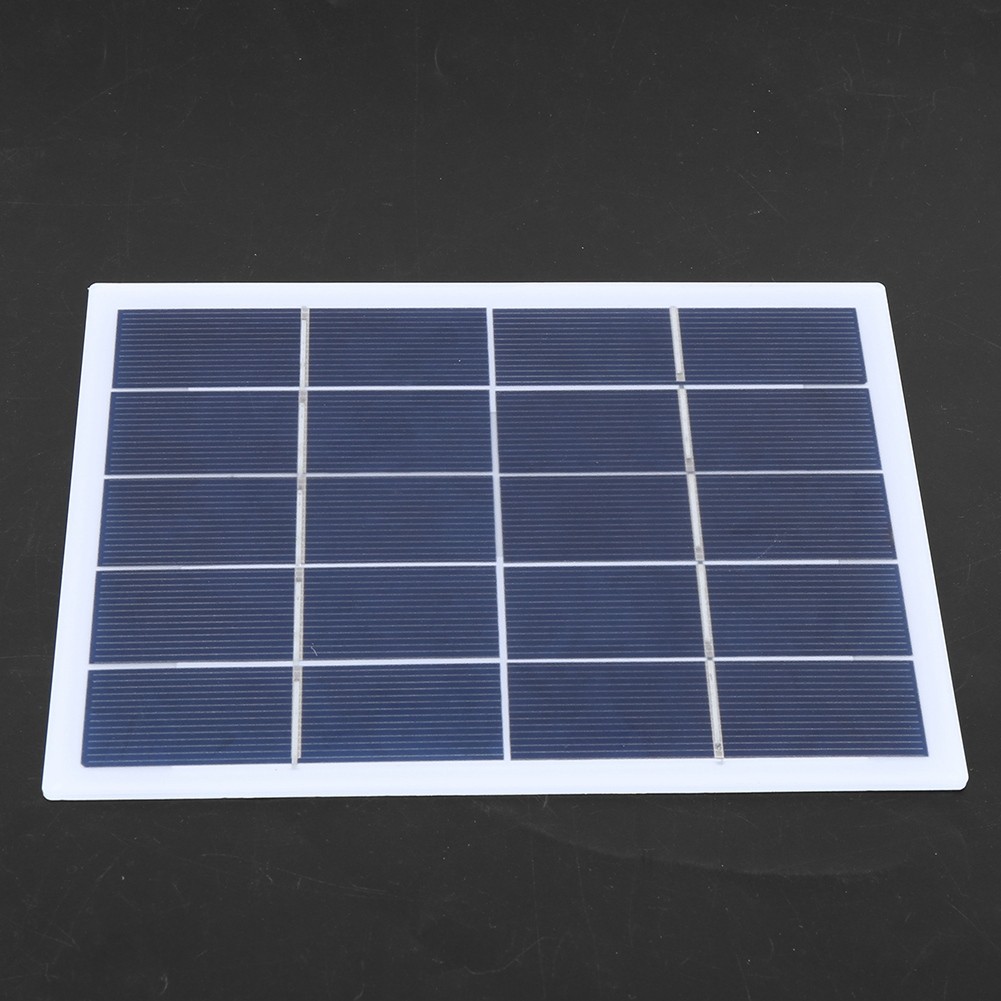 3W 5V Polycrystalline Silicon Solar Panel Solar Laminate DIY DC Output Charg NEW