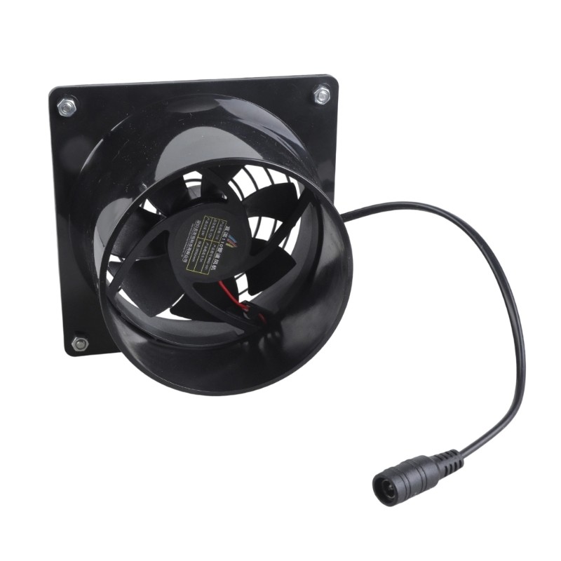 4.7×4.7 Foot Solar Distribution Fan With 3.9 Foot Channel For Window Venting