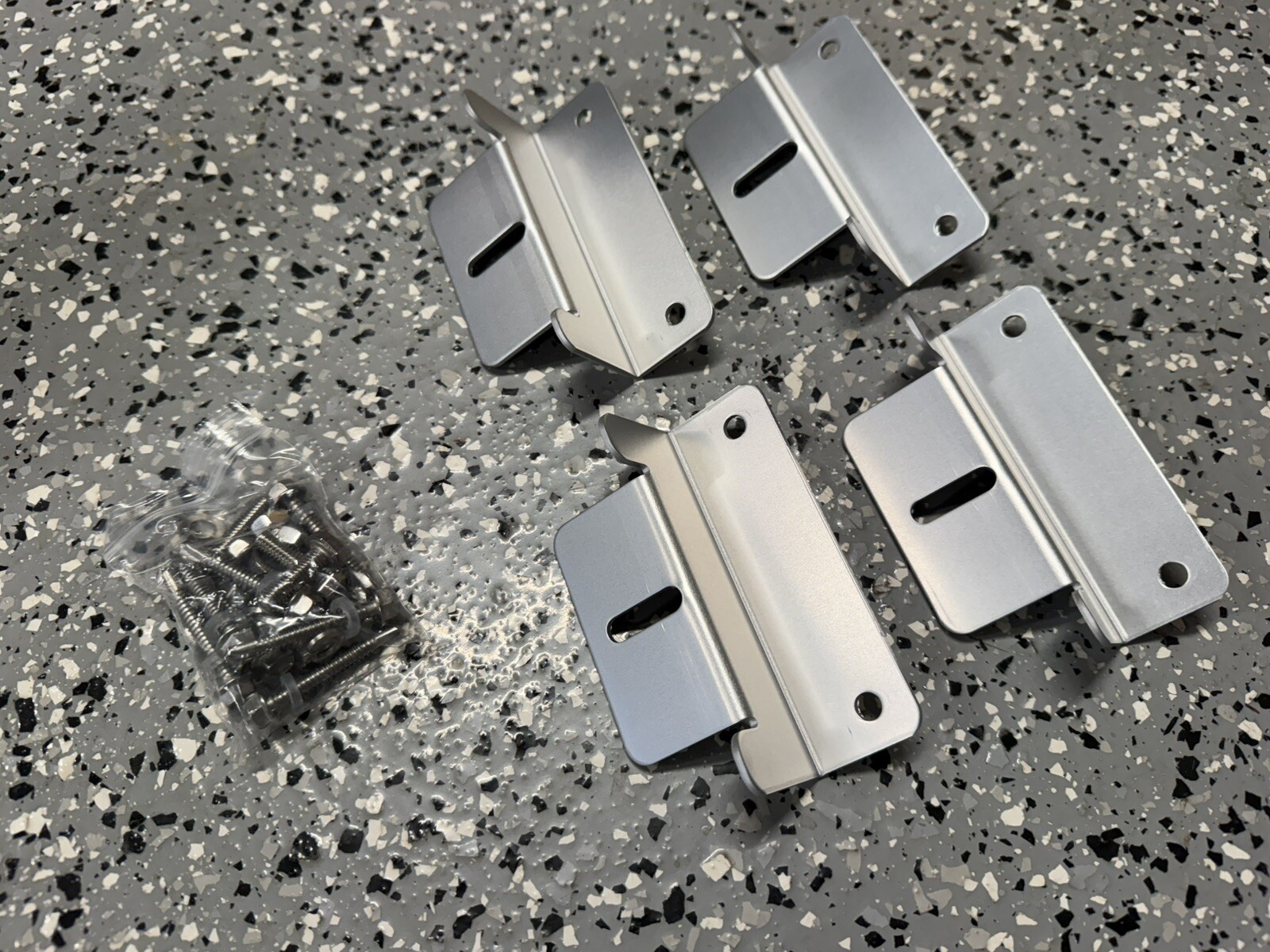 4PCS Solar Panel Bracket Aluminum Alloy Photovoltaic Panel Mounting System