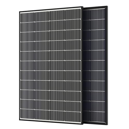 Xilanseek Bifacial 400 Watt Solar Panel, N-Type 16BB 2PCS 200W N-type 2Pcs