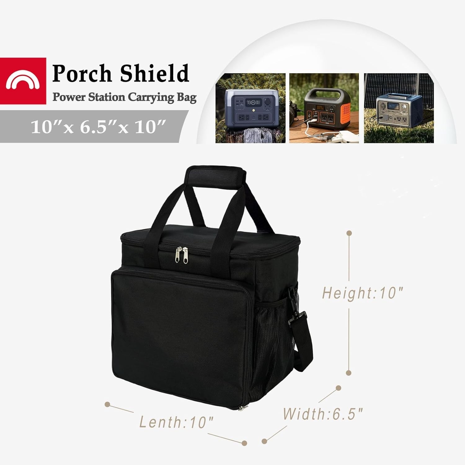Durable Storage Bag for Jackery Explorer Generators: Anti-Collision & Waterproof
