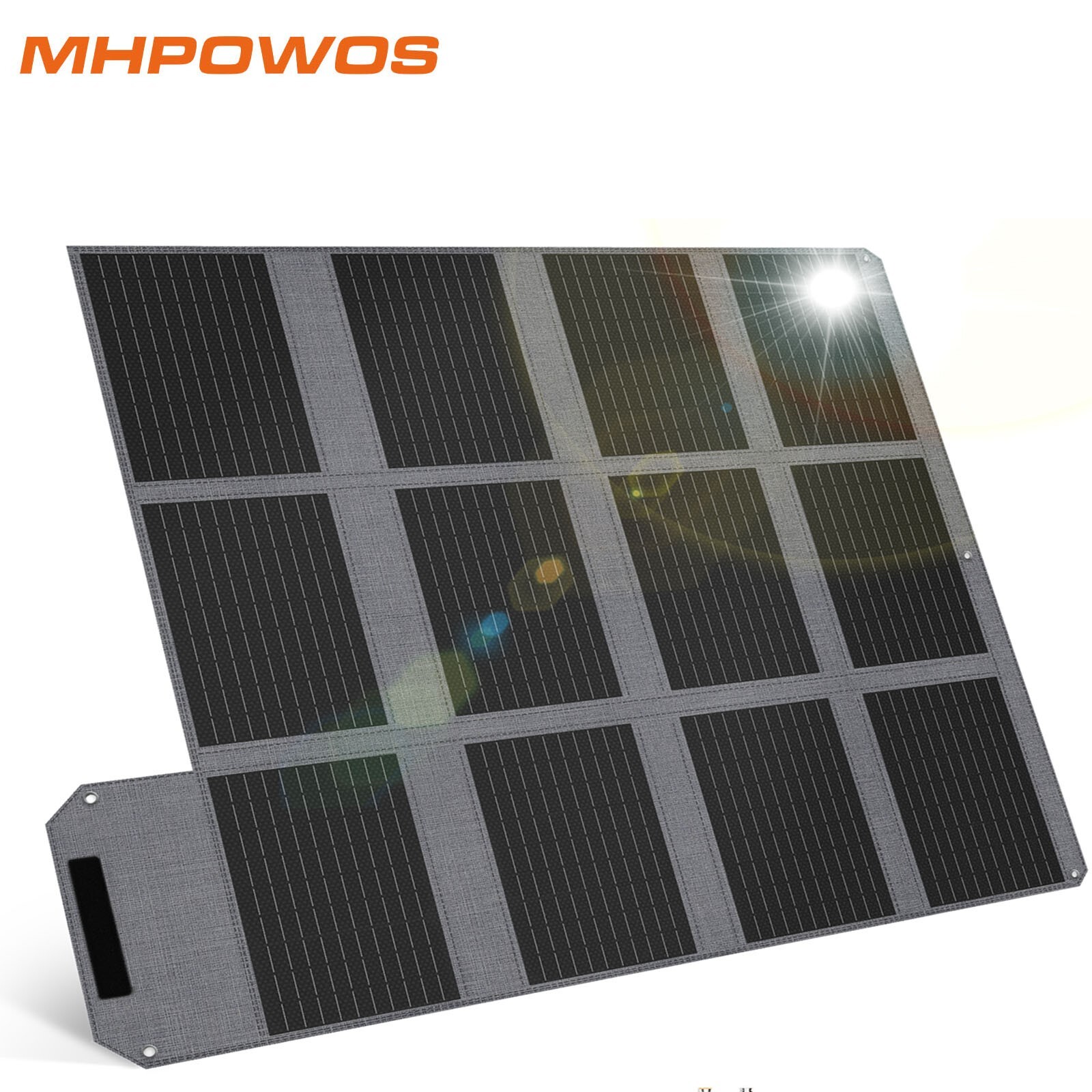 120W Camping Solar Panel UCB for BLUETTI Elite 100 V2 for Jackery Explorer 1000