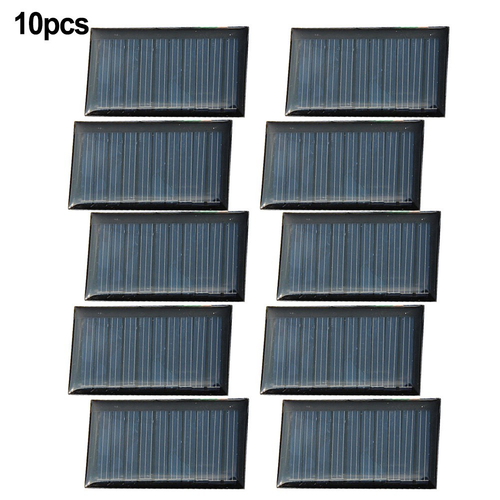 Wholesale Bundle Pack Of 10 Small Solar Panels 5V 30mA DIY Electronics Kit/new~