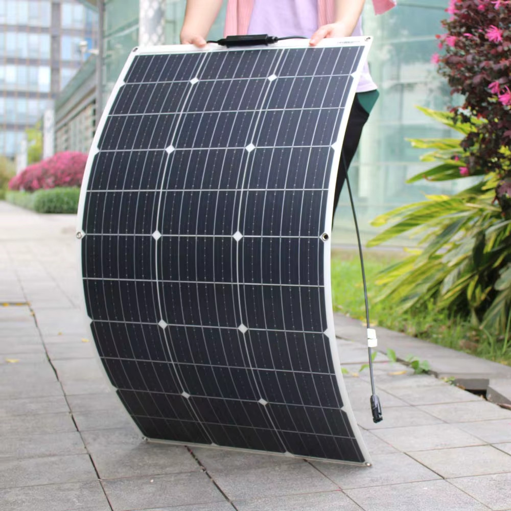 200W Flexible Solar Panel Mono 12V Portable Power Camping Home RV Battery Charge