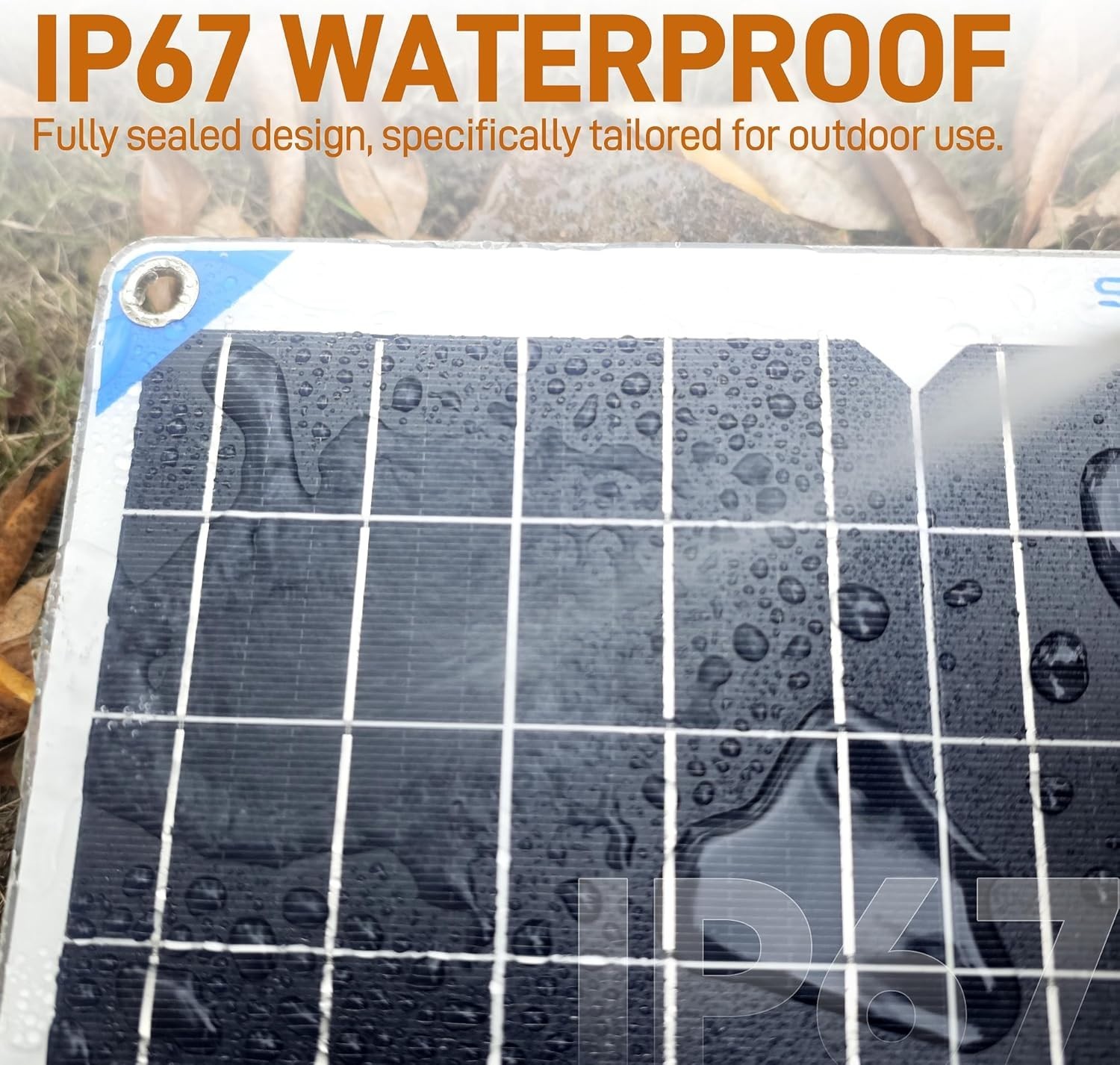 Rated Solar Trickle Charger – 10W Battery Saver for Automotive & Marine Use