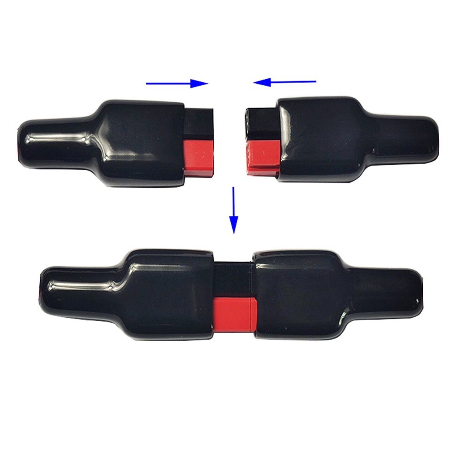 Solar Panel 1 to 2 Splitter Cable for Portable RV Generator Power Station 14AWG