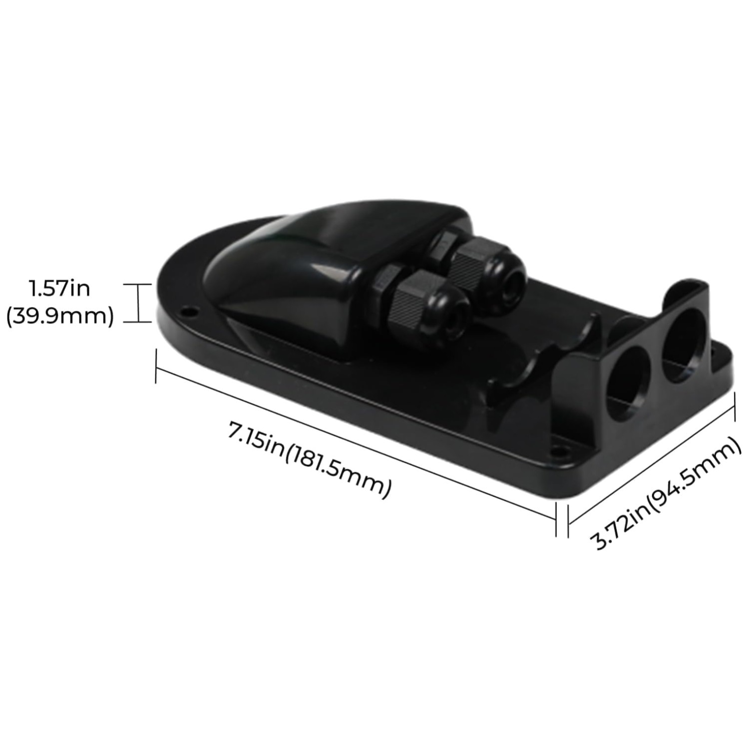 UV-Resistant ABS Cable Gland for Solar Panels