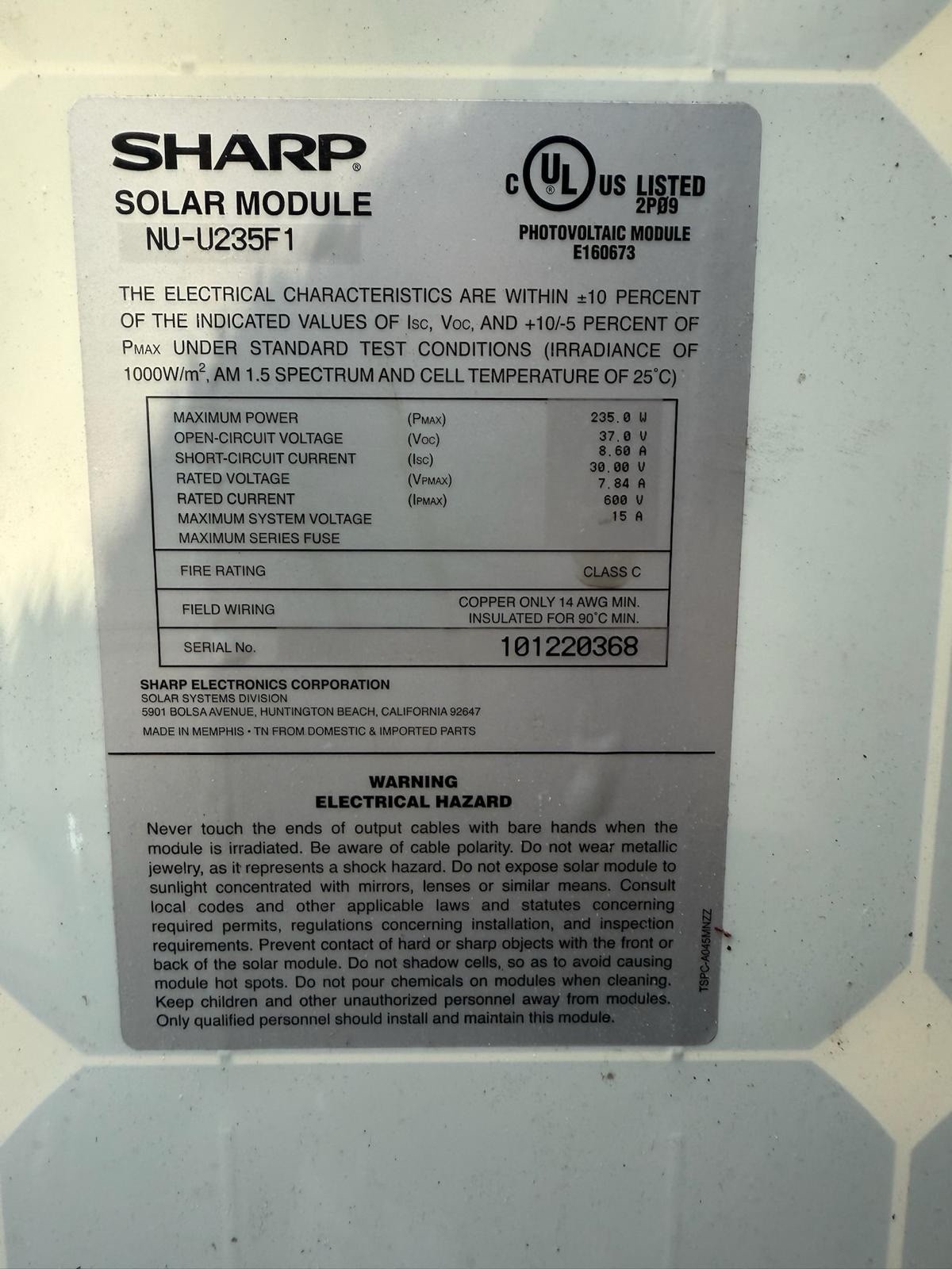 Solar Panel Make Best Offer for All Solar
