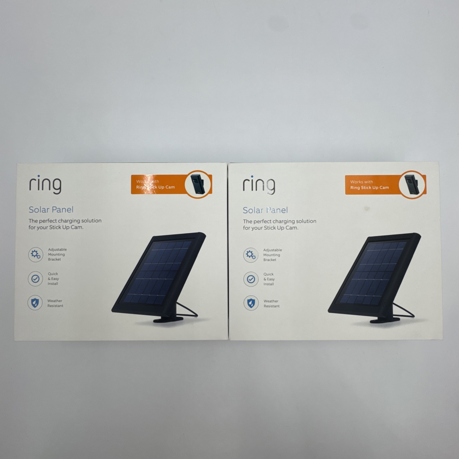 NEW RING Solar Panel 2W 5V For Ring Stick Up Cam-Lot of 2