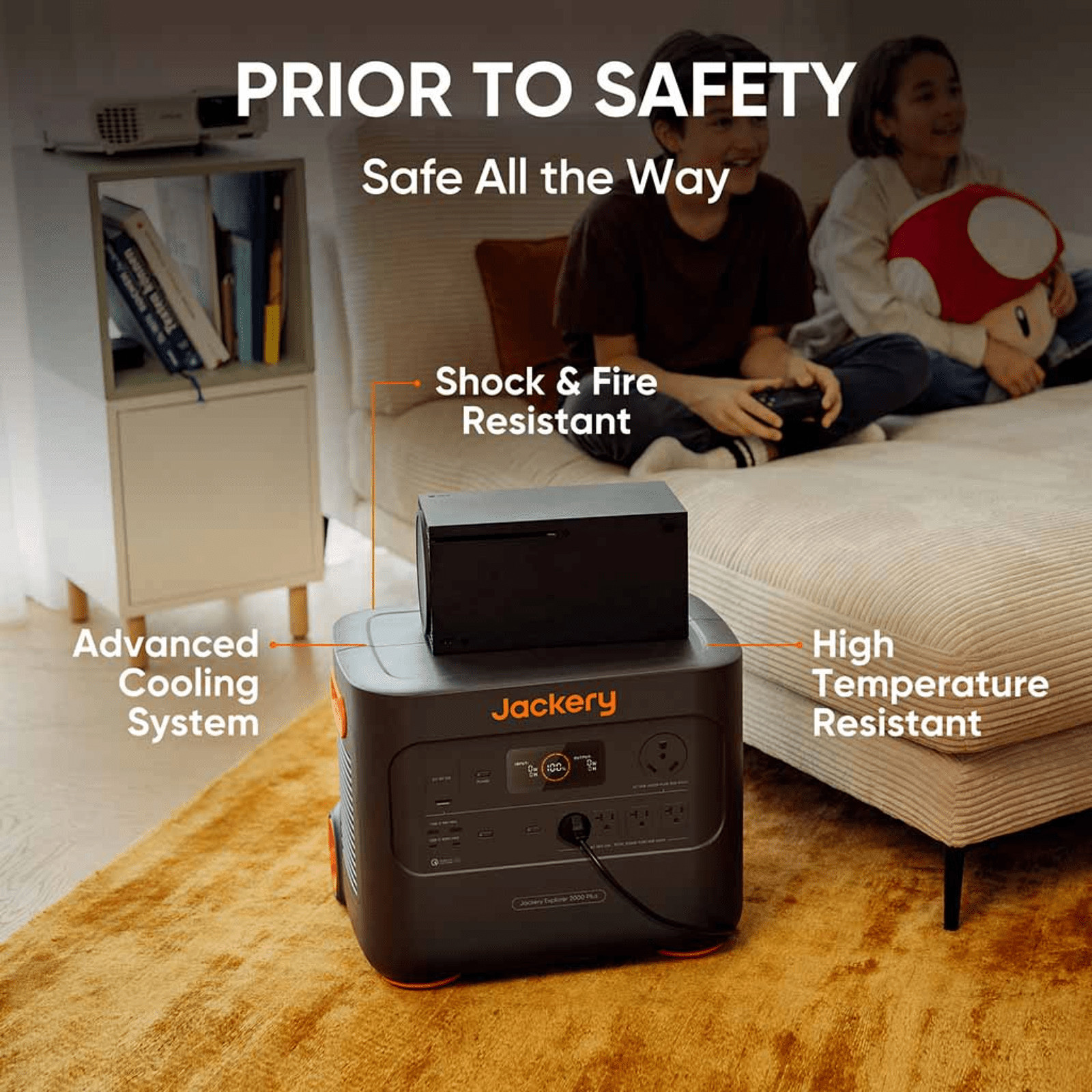 Jackery Explorer 2000 Plus Portable Power Station + QTY 3 of E2000Plus Battery