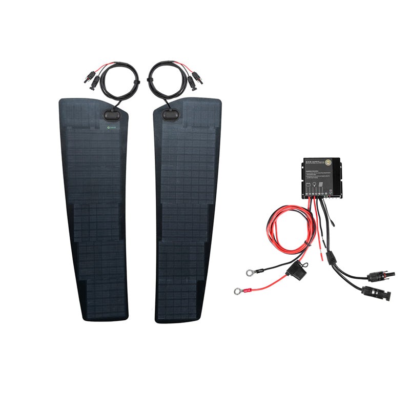 Best Lensun 70W 12V Hood/Bonnet Flexible Solar Panel for Ford F-150 Raptor