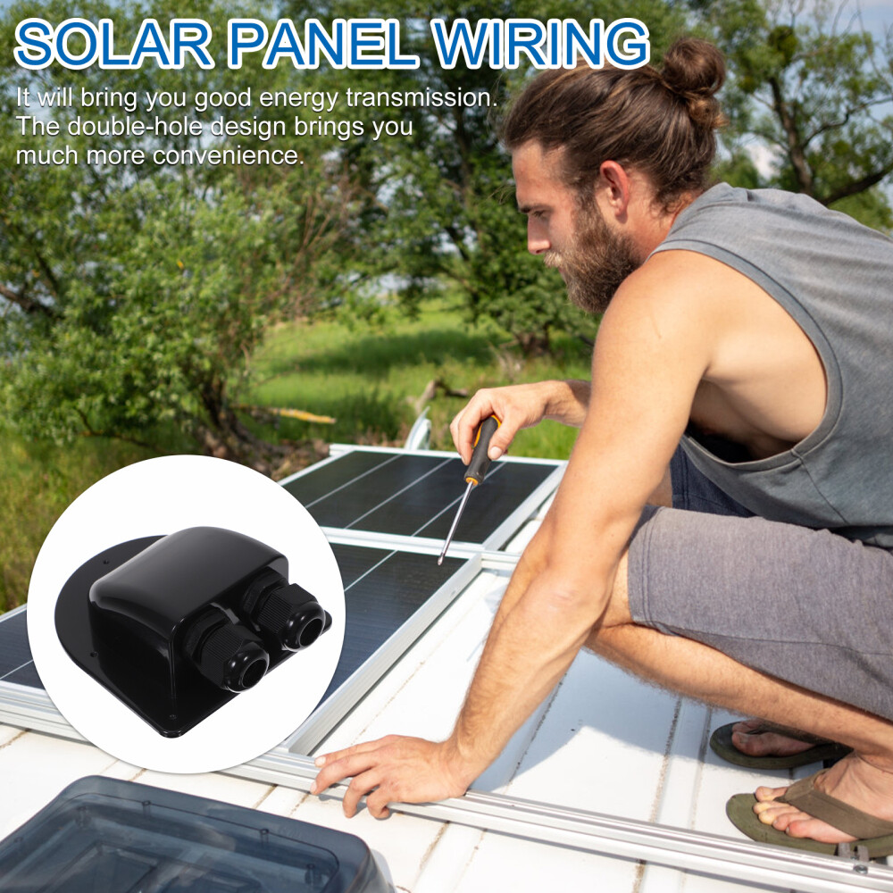 Solar Cable Entry Gland for RV Panel – Double Wire Holder-PV
