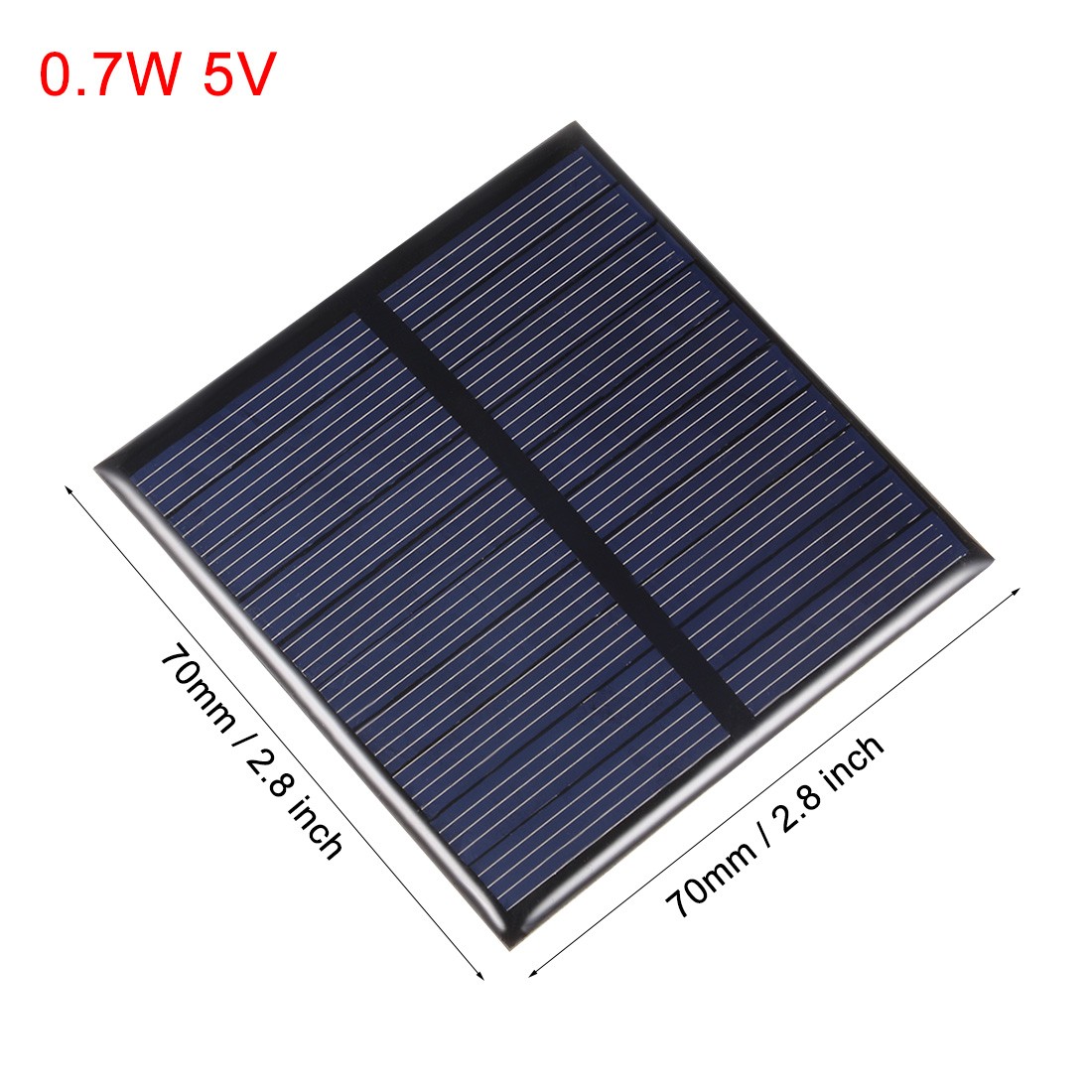 0.7W 5V Mini Solar Panel Module DIY Polysilicon for Toys Charger