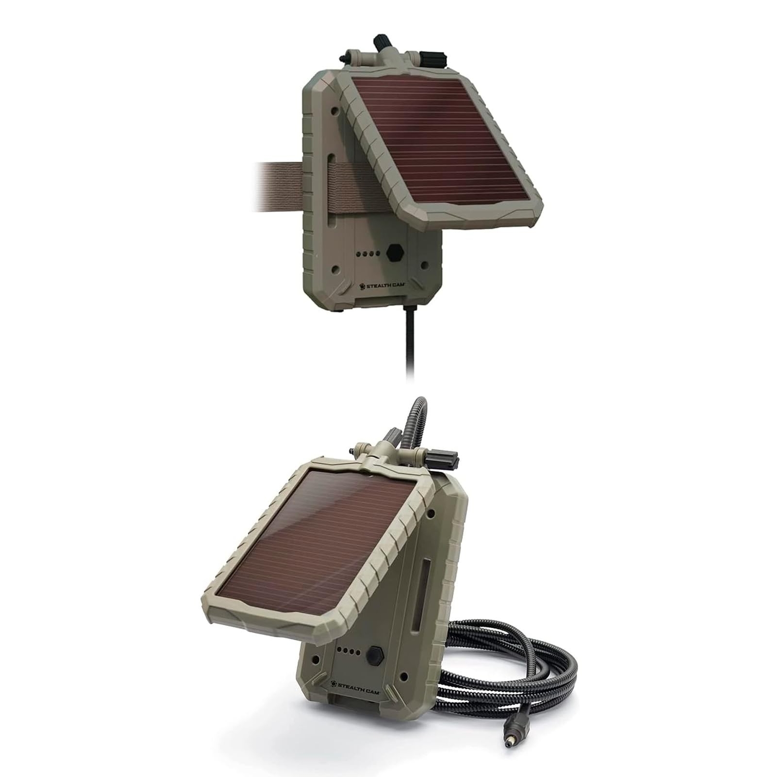 Stealth Cam Durable Sol-Pak Solar Battery Pack, 12V Solar Power Panel, Rechar…