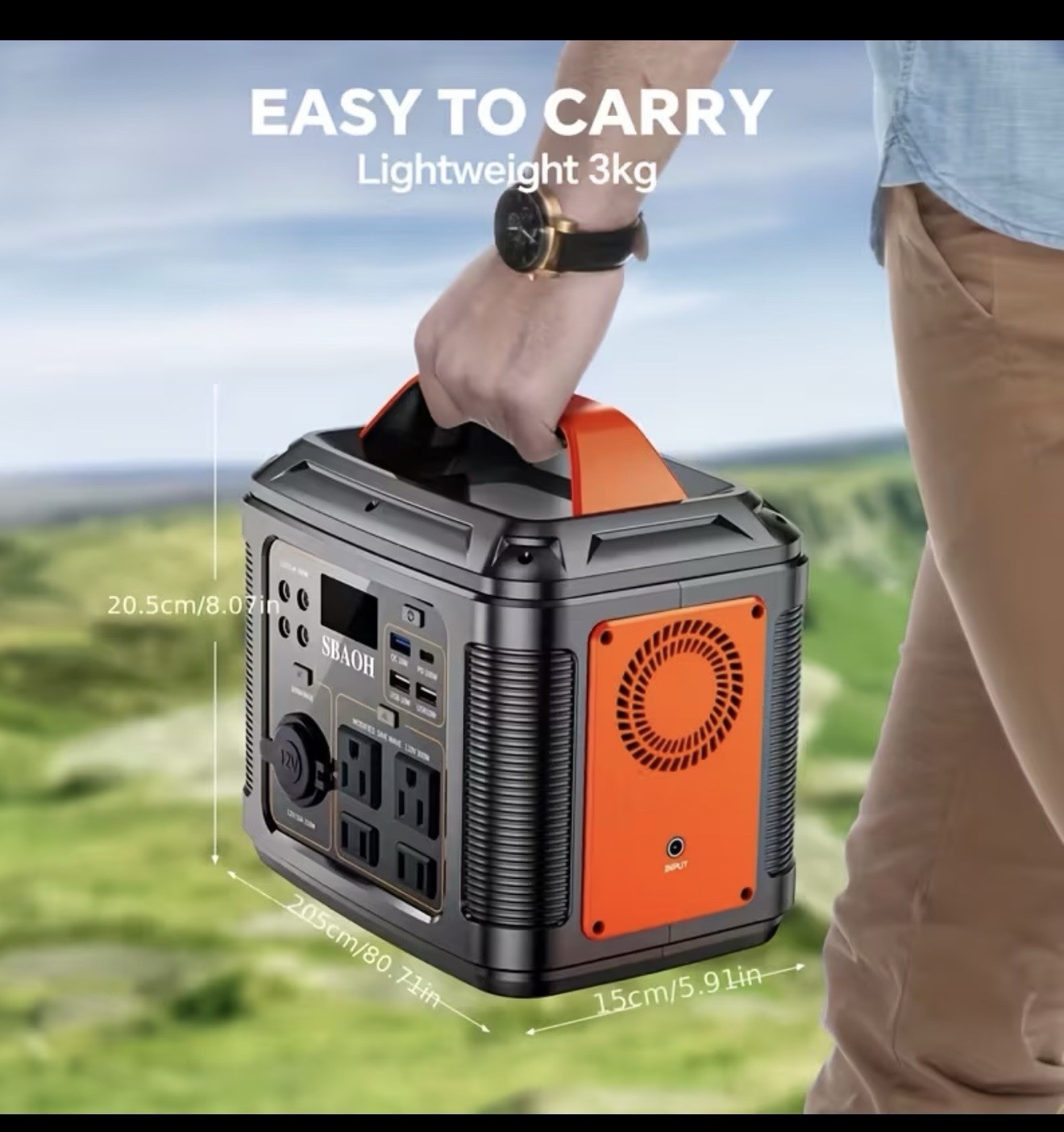 Sbaoh portable power station 300W