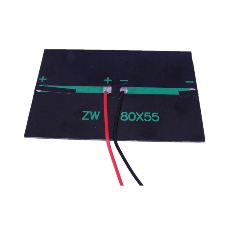 Mini Solar Panel 6V Polysilicon Charger Module Easy to Carry for DIY Projects