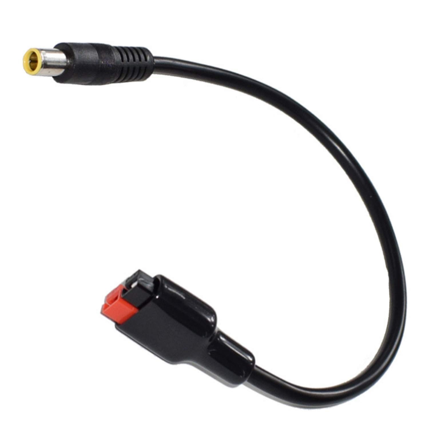 16AWG DC 8mm to 45A Connector Cable, Solar Panel Adapter, 1ft for Powerpole