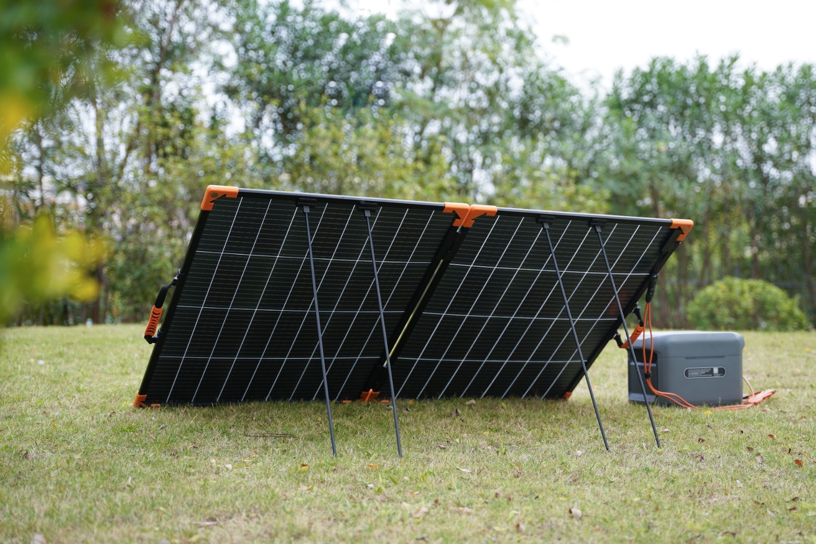Bifacial Portable Solar Panel 100W 200W for Ecoflow Delta 2 Power Station