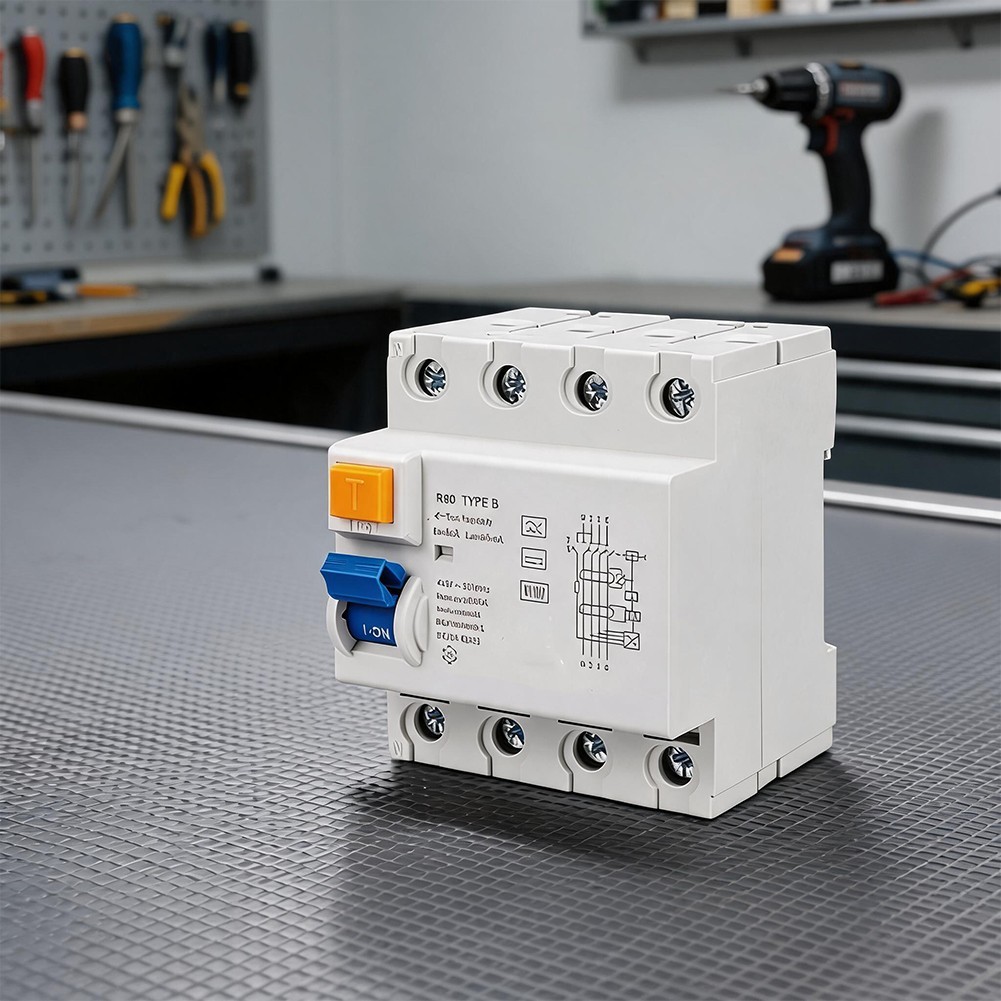 100A Type B DC Leakage Breaker R80 4P 30mA for New Energy Charging Applications