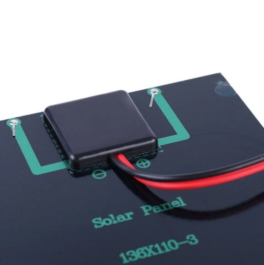 The 2W 12V solar panel charging board DIY solar dropper board+tiger clip