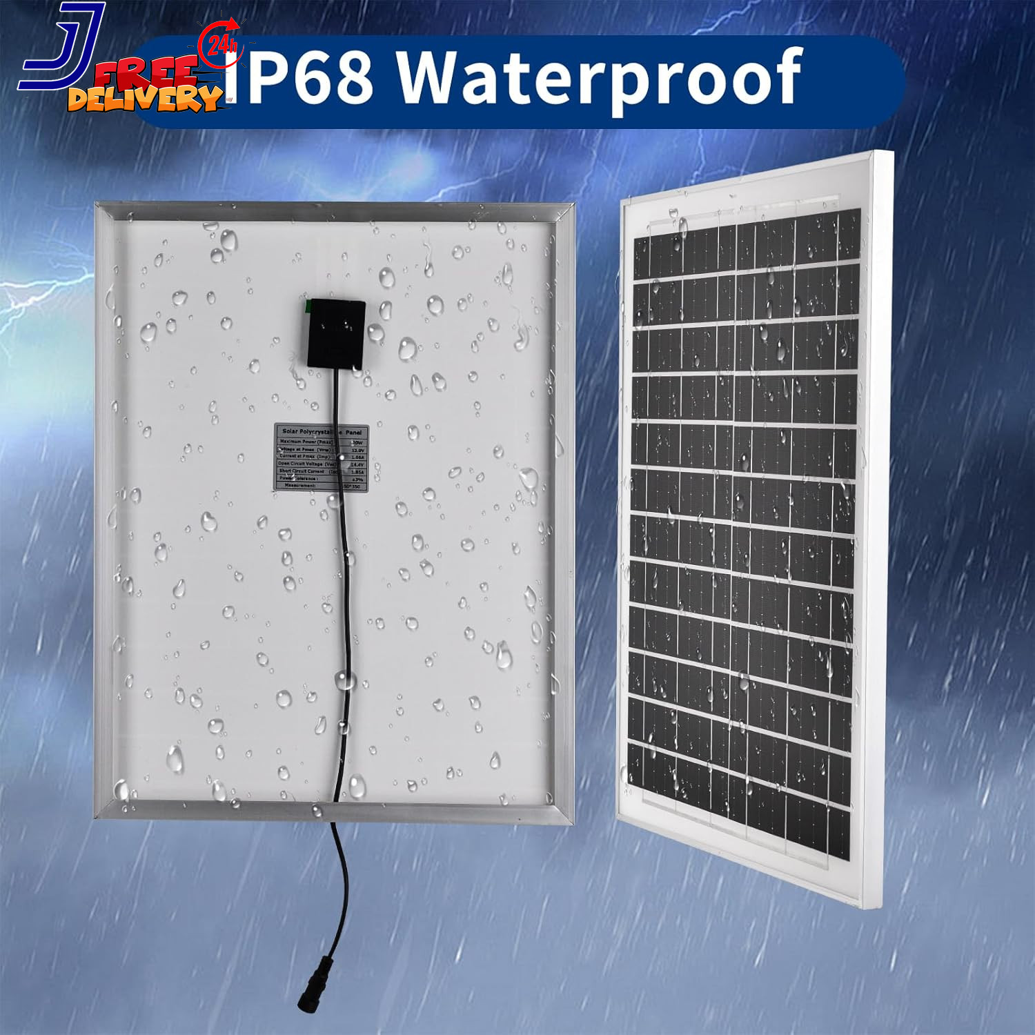 40W Solar Attic Fan Kit 40W Solar Panel + a 25W DC Fan Plug and Play for Attic