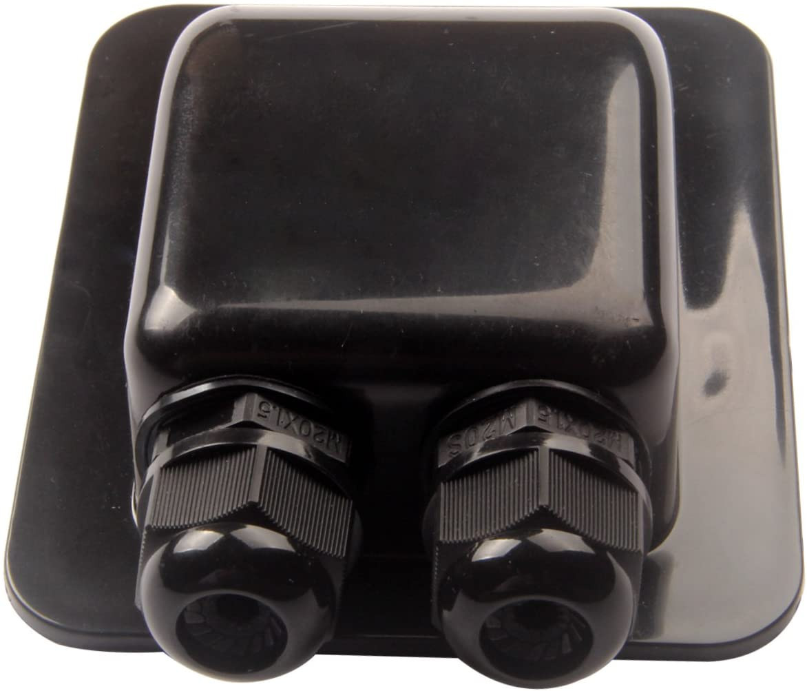 Weatherproof ABS Solar Double Cable Entry Gland for All Cable Types