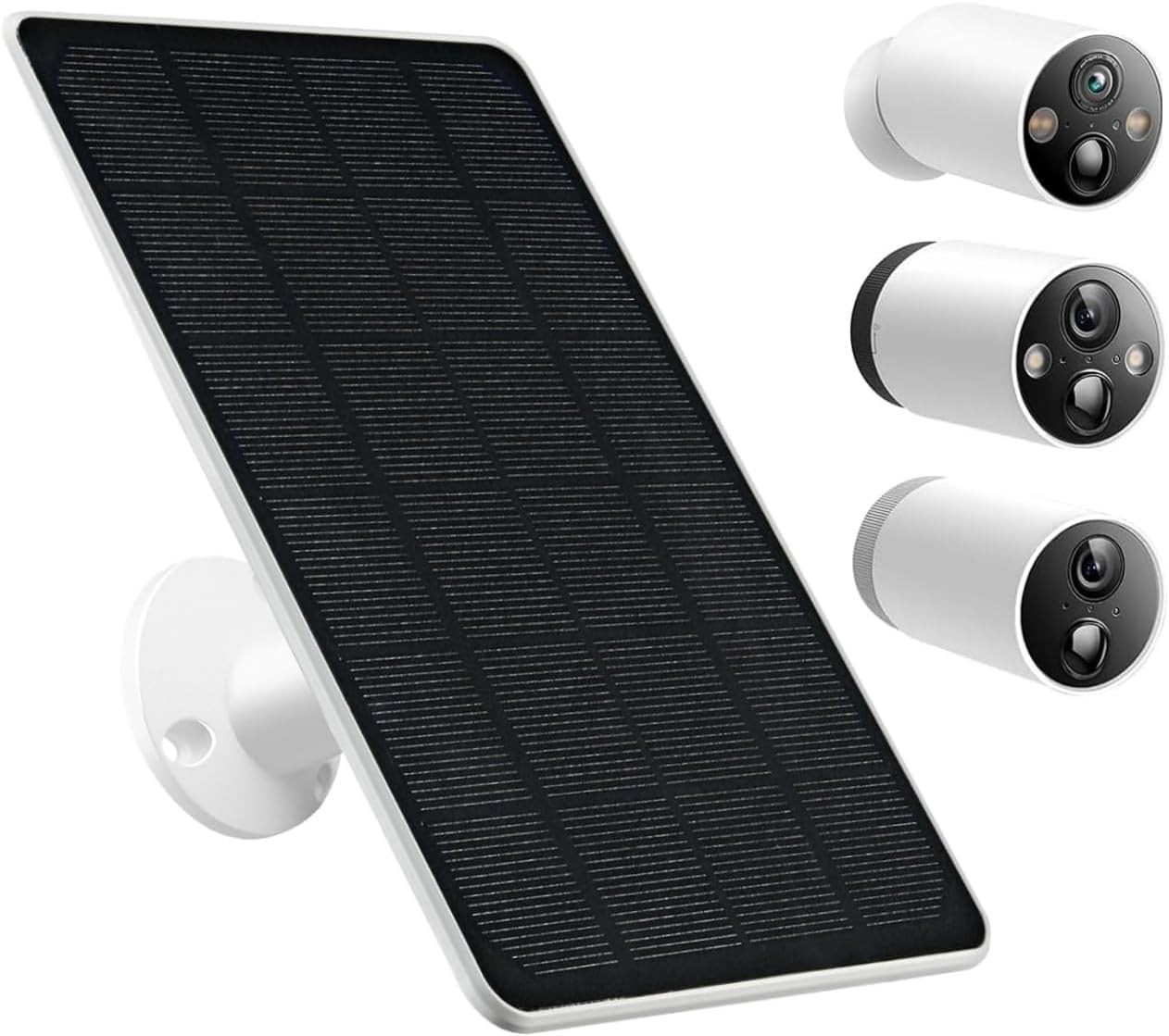 Solar Panel for Tapo Outdoor Security Camera, 5W Solar Charger Compatible with T