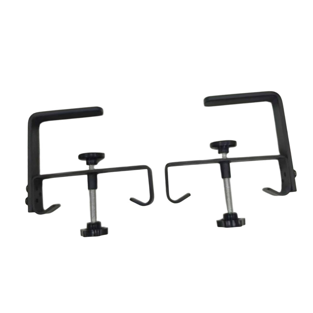 Under Desk Cable Organizer with Reinforced Construction 30x16x6cm Black