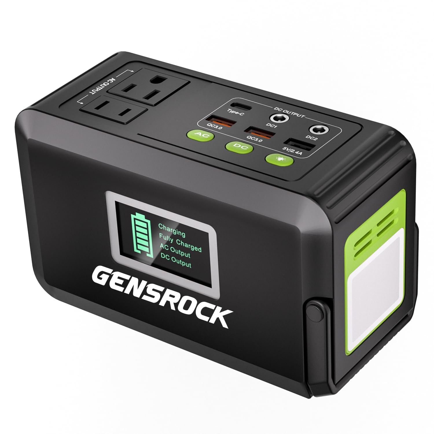 Portable Power Station 120W(220W Peak), 88Wh Camping Solar Generator, Lithium…