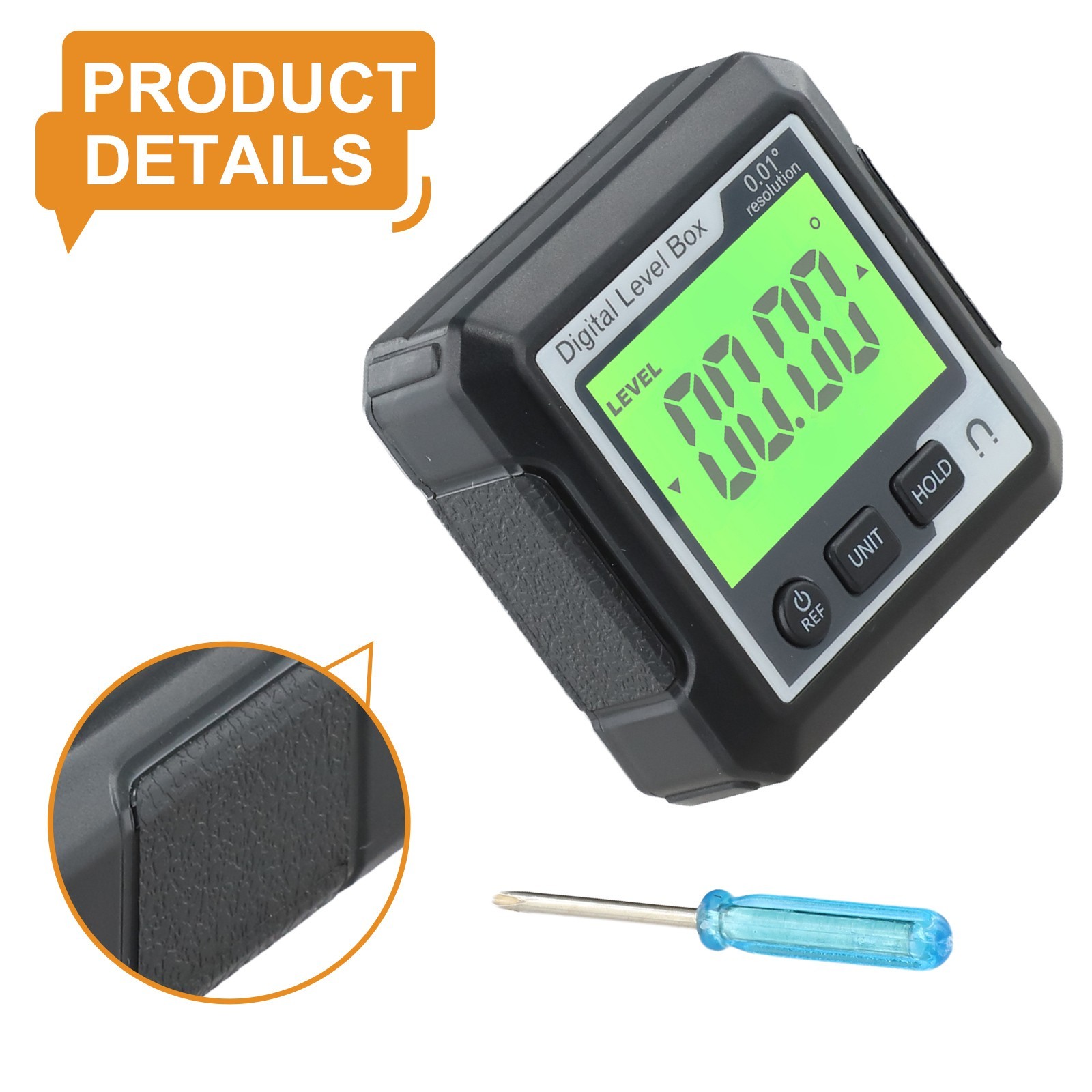 Magnetic Digital Protractor Level for Portable and Accurate Angle Measurement