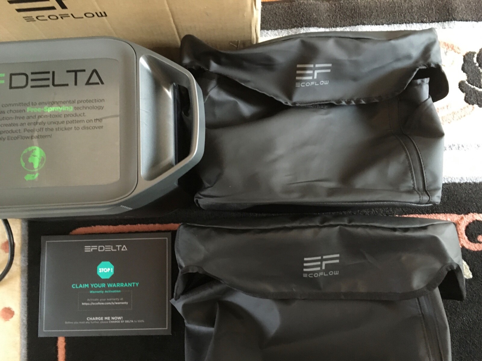 EcoFlow DELTA 1300 Portable Power Station – Battery Generator – 3 FREE COVERS