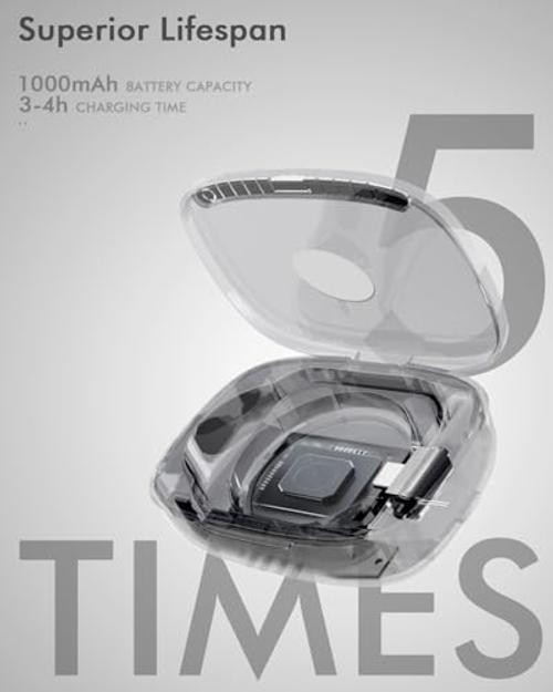 Updated Charging Case Compatible with Oura Ring 4 & 3 Charger, Ring4/3 Blue