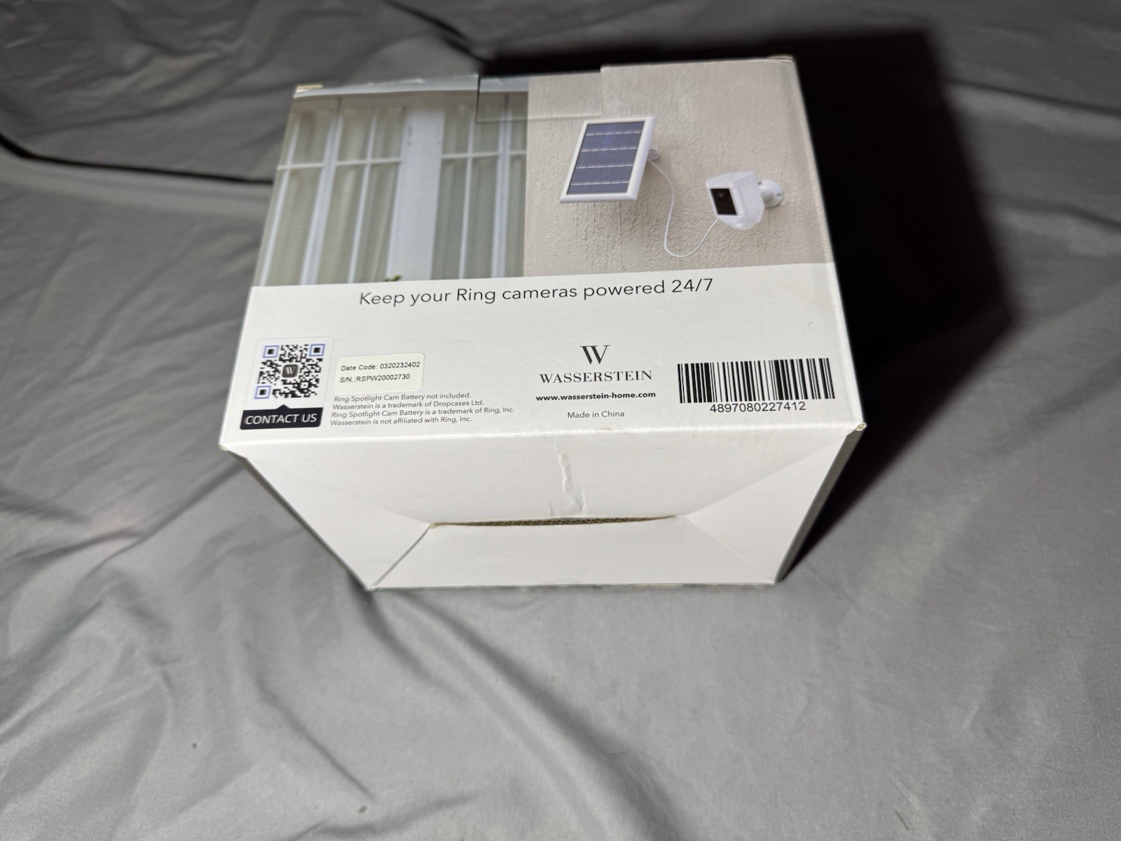 Wasserstein Solar Panel, Solar Panel Charger Single Solar Panel ONLY w/hardware