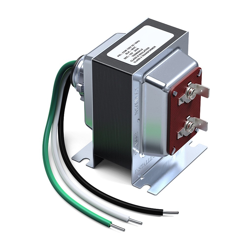 16V30VA Shielded Video Doorbell Power Transformer with Easy Installation Design