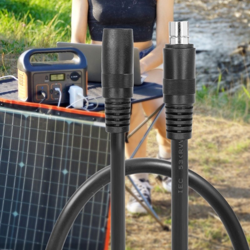 20.3ft Solar Generator Charging Cable Universal DC8020 Connector 8.0×2.0mm