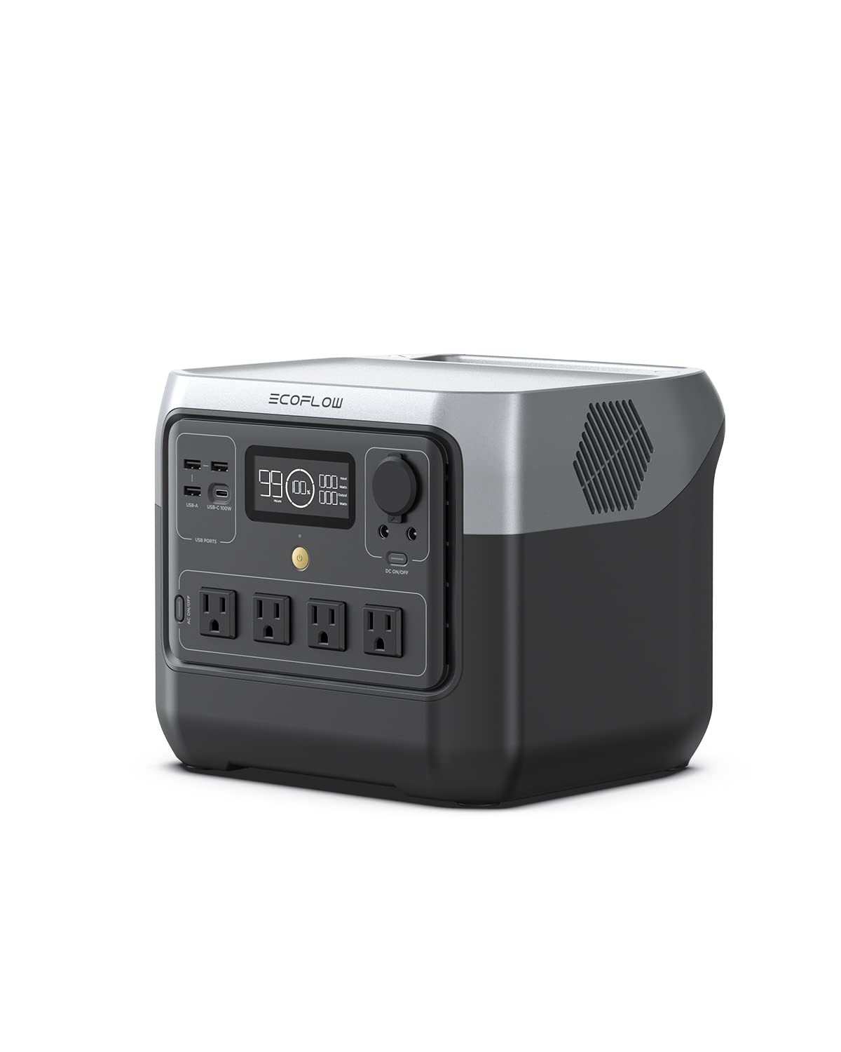 EF ECOFLOW Portable Power Station RIVER 2 Pro 768Wh LiFePO4 Battery 70 Min Fast