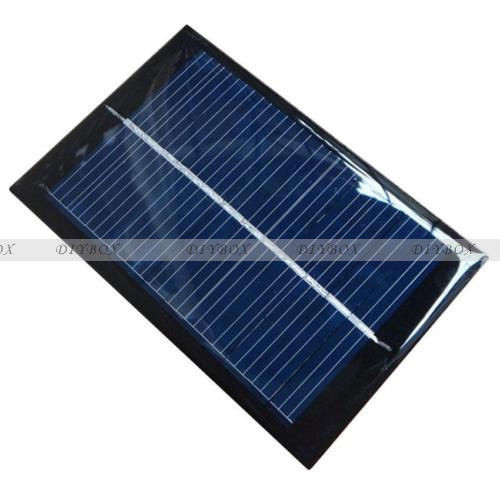 6V 100mA 0.6W Mini Epoxy Solar Panel Photovoltaic Polycrystalline Cell Charger