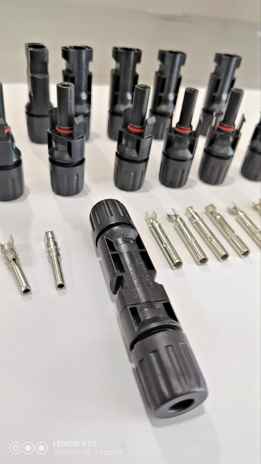 MC4 Solar Connector 30A 1000V IP67 Male Female PV Cable Connectors 10 Pairs