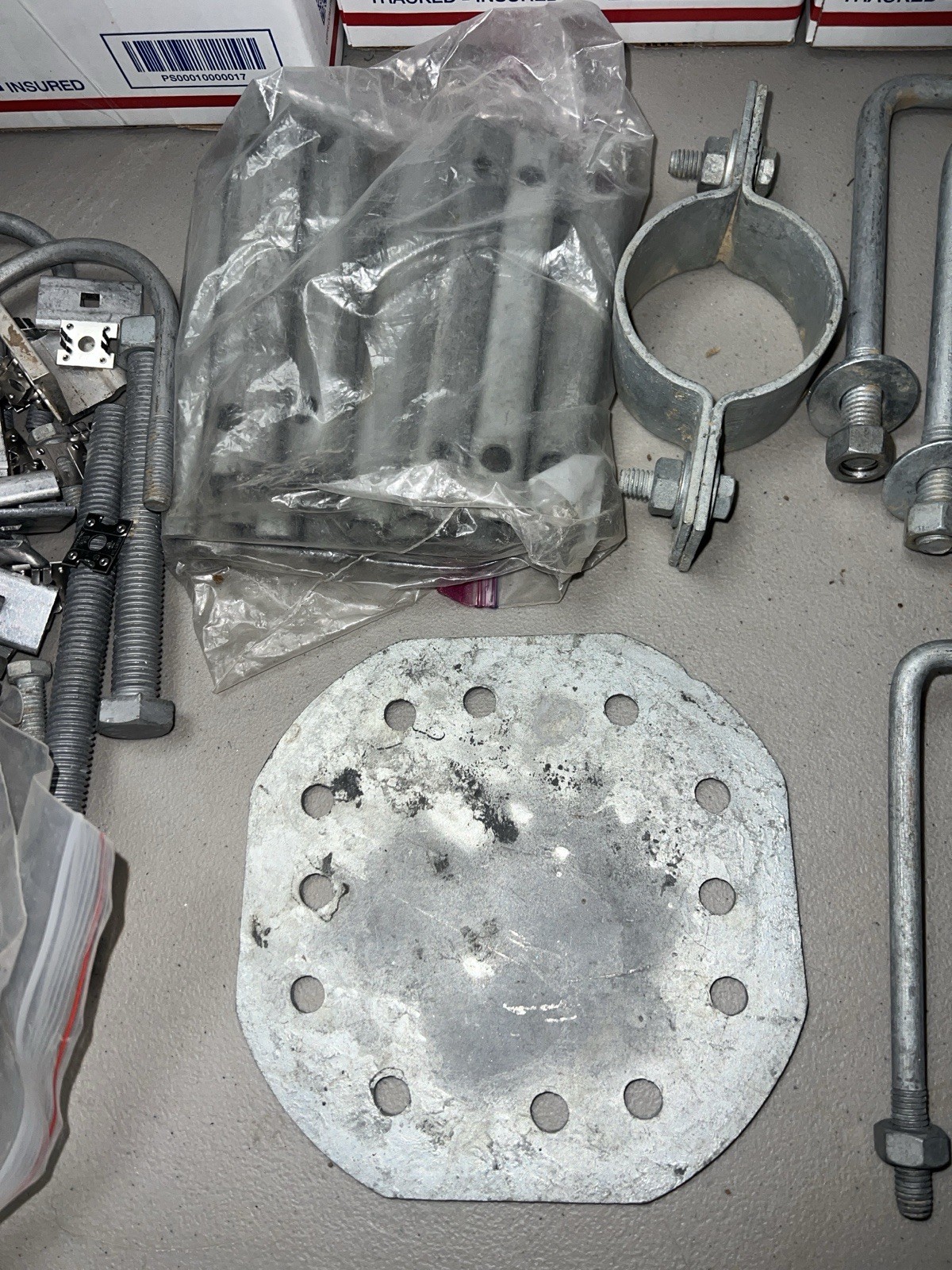 Solar Foundations USA Ground Mount Solar Hardware Lot – OEM Galvanized Racking