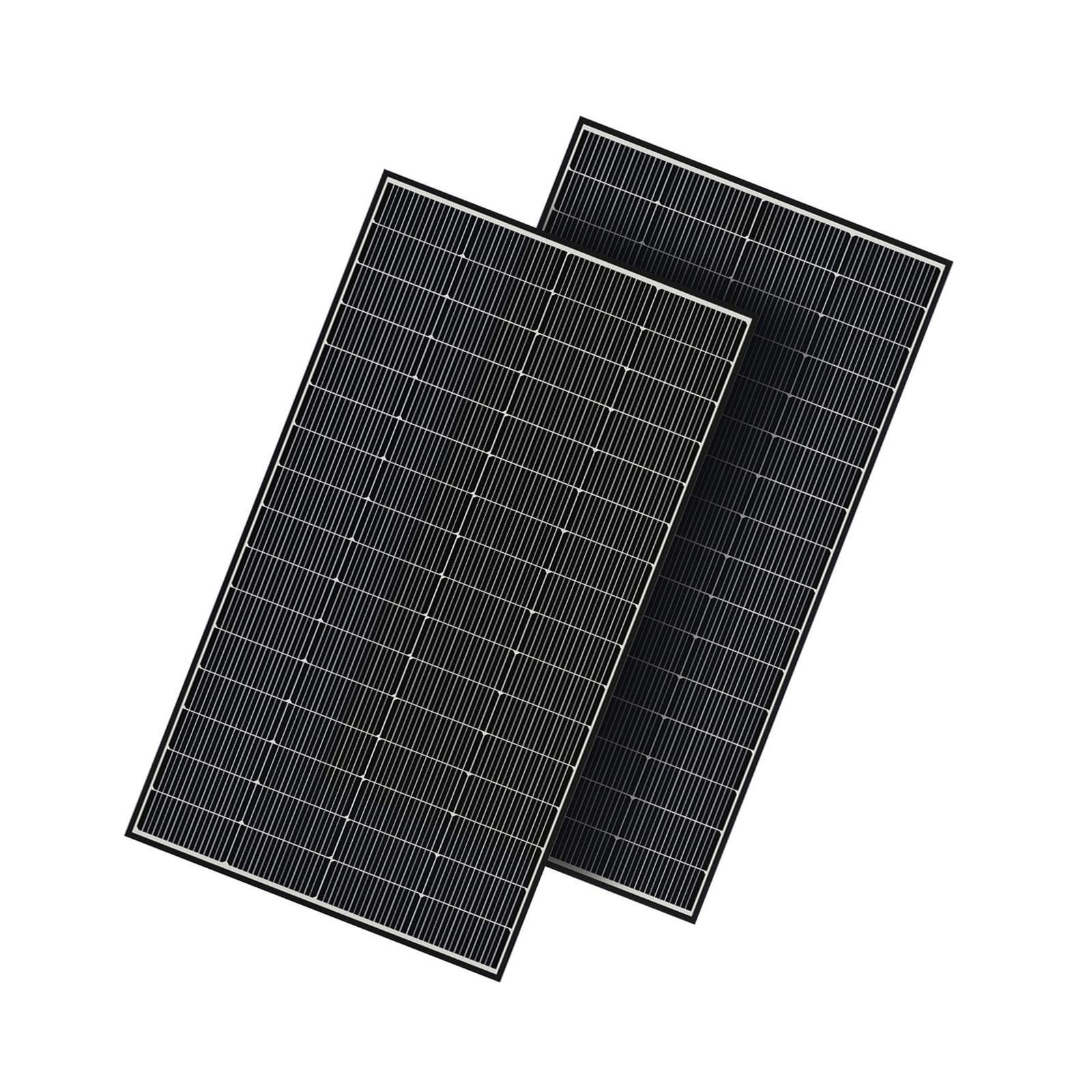 300 Watt Solar Panels, N-Type 16BB 2PCS 300W Bifacial Solar Panel, 25% High E…