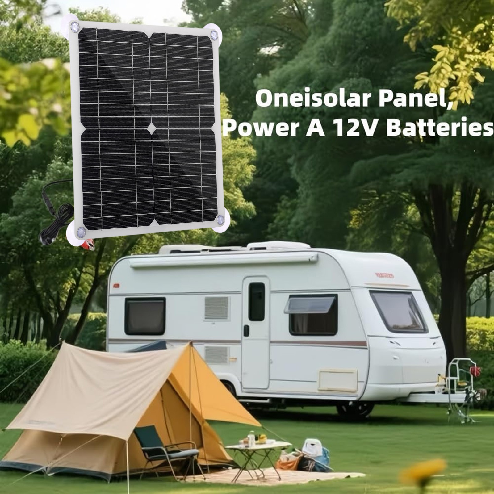 200W Solar Panel Kit 100A 12V Battery Charger With Controller Boat Car RV NEW