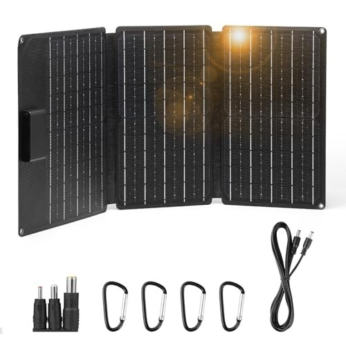 SP30 30W Solar Panel, Foldable Portable Solar Charger, QC3.0 USB Port/Type